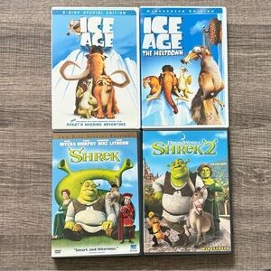 Bundle of 4 dvd movies